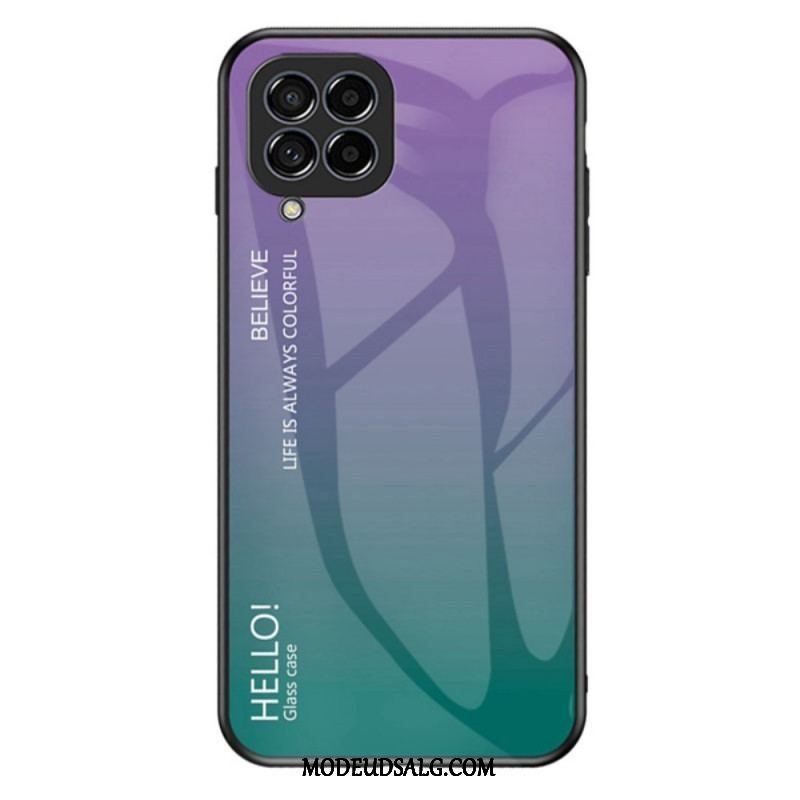 Cover Samsung Galaxy M33 5G Hærdet Glas Hej