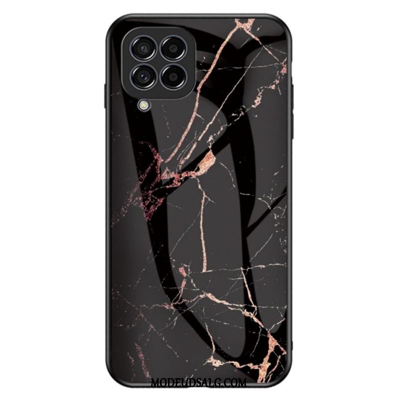 Cover Samsung Galaxy M33 5G Marmor Hærdet Glas