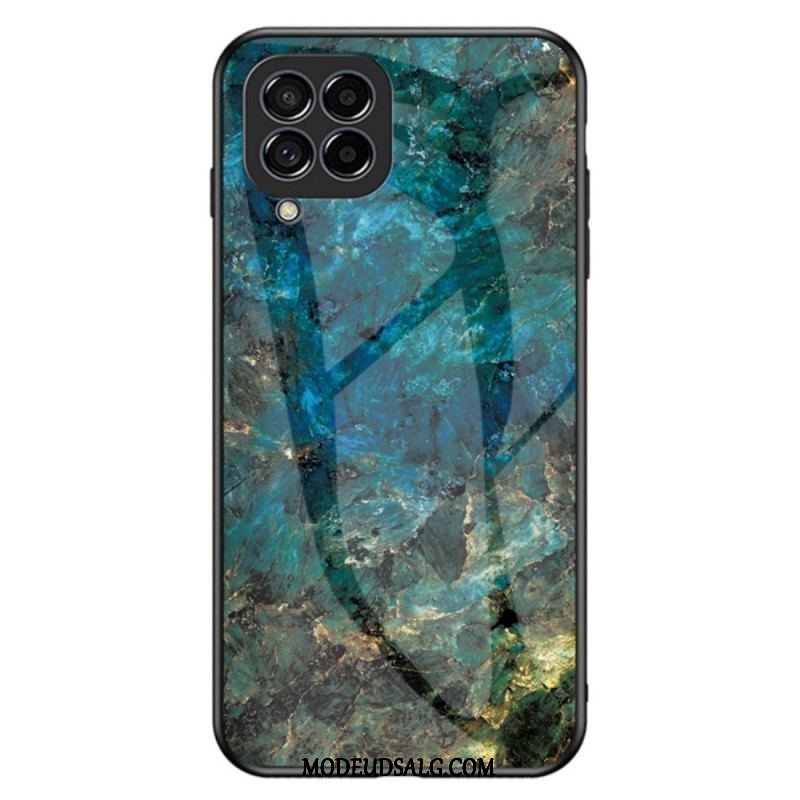 Cover Samsung Galaxy M33 5G Marmor Hærdet Glas