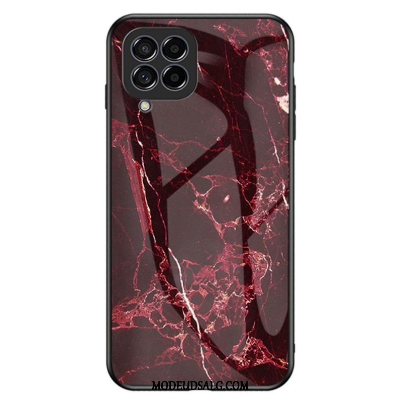 Cover Samsung Galaxy M33 5G Marmor Hærdet Glas