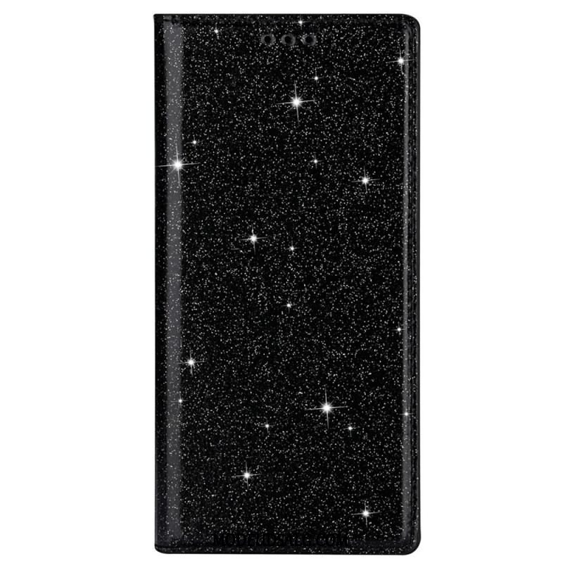 Cover Samsung Galaxy M51 Flip Cover Sequin Stil