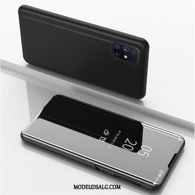 Cover Samsung Galaxy M51 Spejl Og Kunstlæder