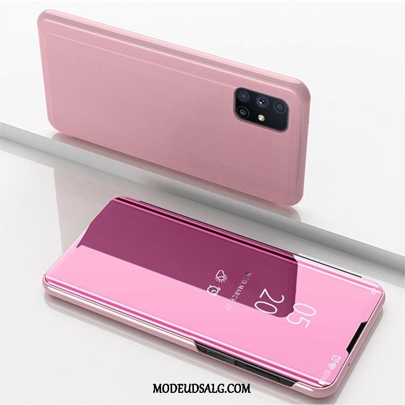 Cover Samsung Galaxy M51 Spejl Og Kunstlæder