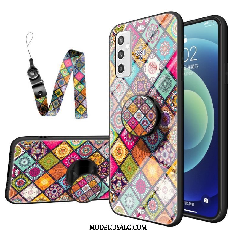 Cover Samsung Galaxy M52 5G Med Snor Orientalsk Båndtapet