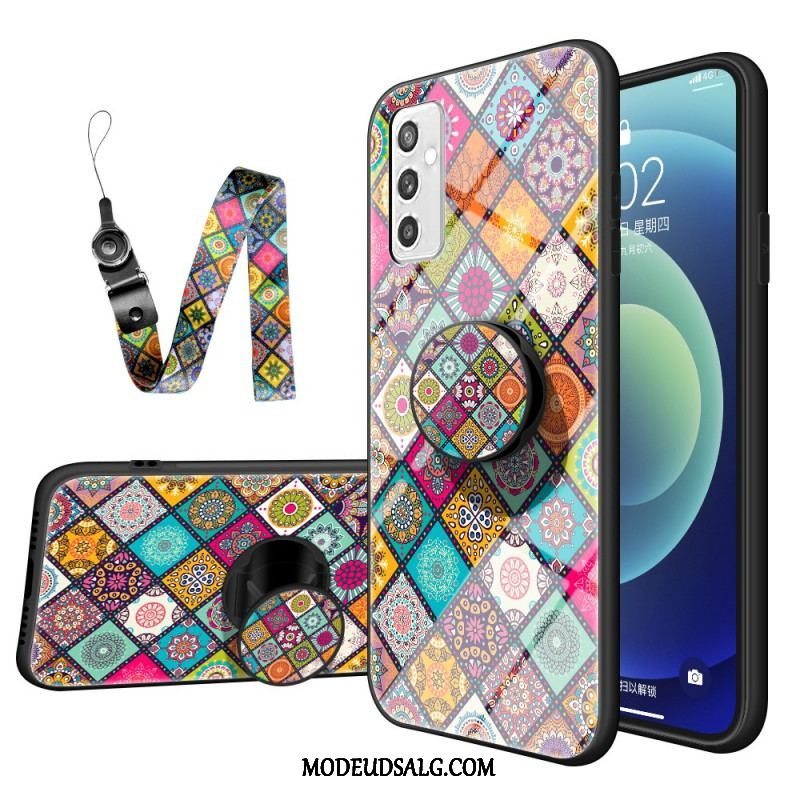 Cover Samsung Galaxy M52 5G Med Snor Orientalsk Båndtapet