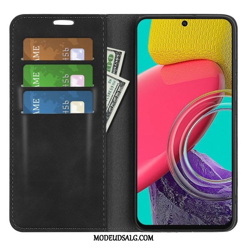 Cover Samsung Galaxy M53 5G Flip Cover Blødhed Ved Hudkontakt