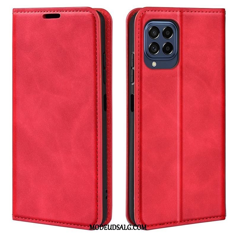 Cover Samsung Galaxy M53 5G Flip Cover Blødhed Ved Hudkontakt