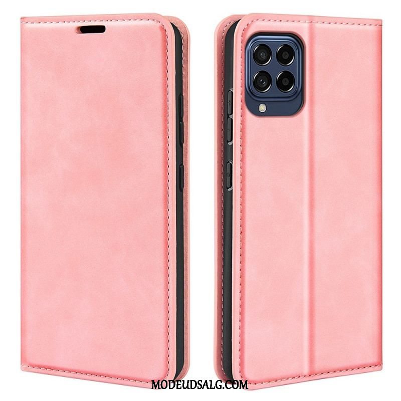 Cover Samsung Galaxy M53 5G Flip Cover Blødhed Ved Hudkontakt