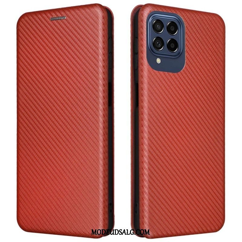 Cover Samsung Galaxy M53 5G Flip Cover Kulfiber