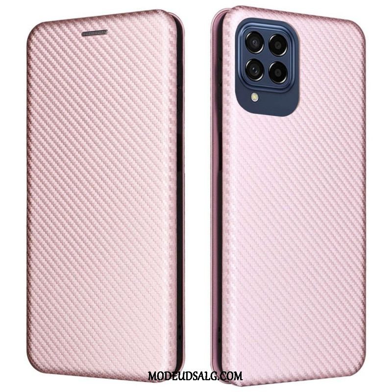 Cover Samsung Galaxy M53 5G Flip Cover Kulfiber