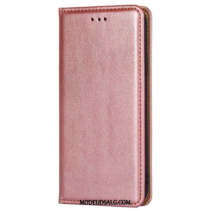 Cover Samsung Galaxy M53 5G Flip Cover Retro Imiteret Læder