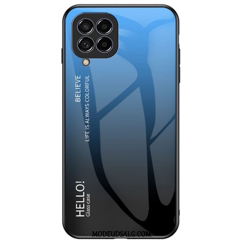 Cover Samsung Galaxy M53 5G Hærdet Glas Hej