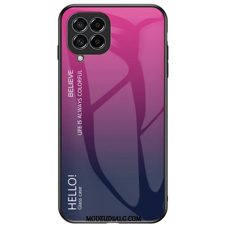 Cover Samsung Galaxy M53 5G Hærdet Glas Hej