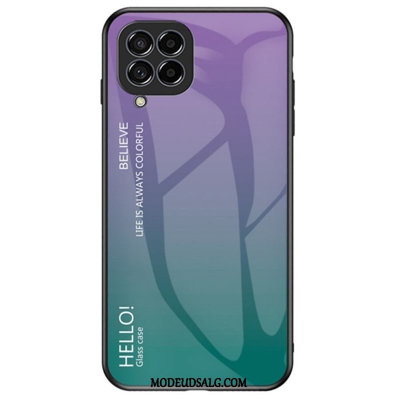 Cover Samsung Galaxy M53 5G Hærdet Glas Hej