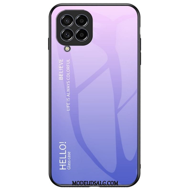 Cover Samsung Galaxy M53 5G Hærdet Glas Hej