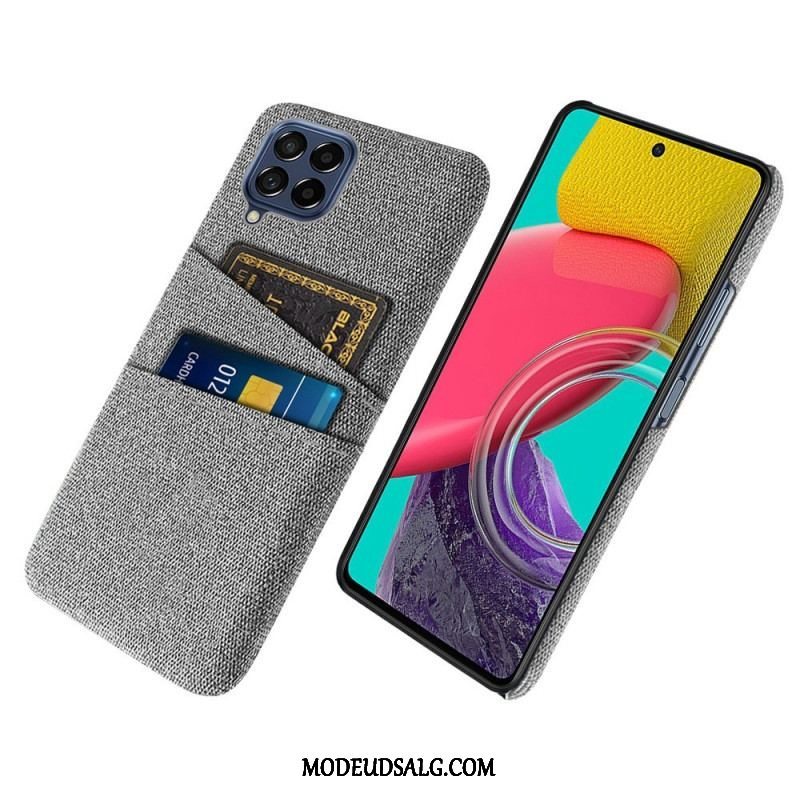 Cover Samsung Galaxy M53 5G Kortholder I Stof