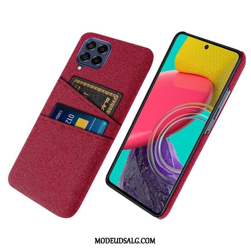 Cover Samsung Galaxy M53 5G Kortholder I Stof