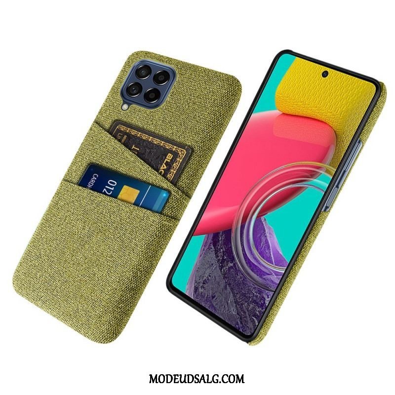 Cover Samsung Galaxy M53 5G Kortholder I Stof