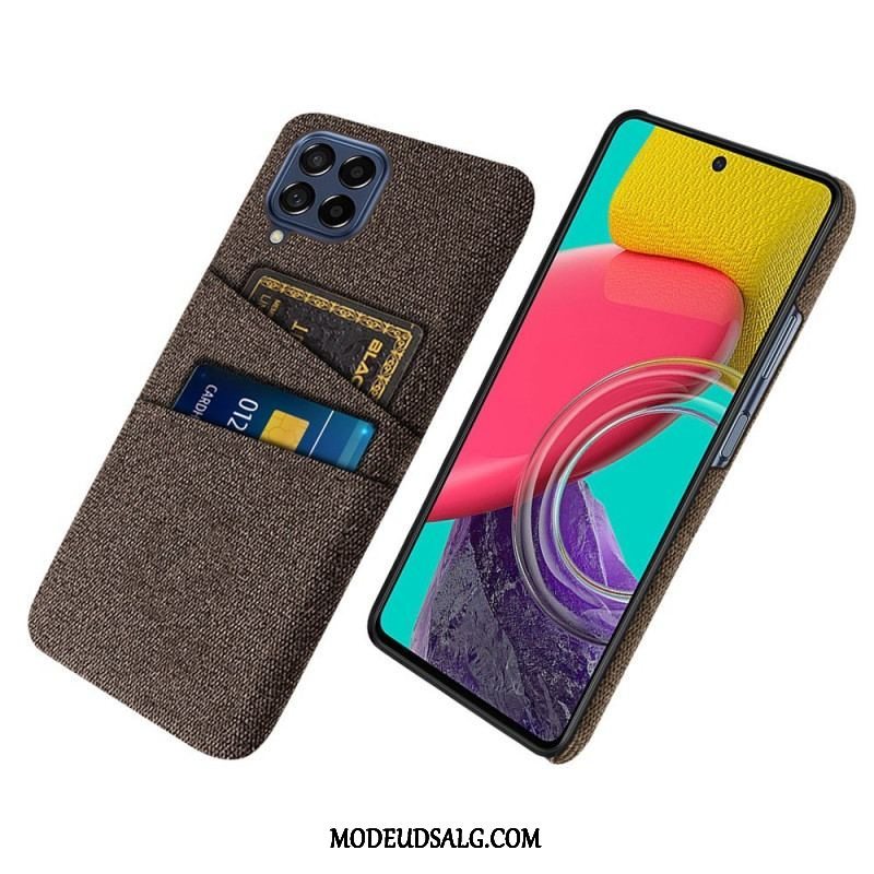 Cover Samsung Galaxy M53 5G Kortholder I Stof