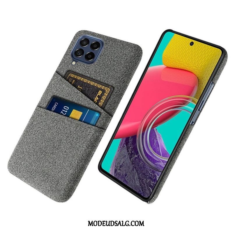 Cover Samsung Galaxy M53 5G Kortholder I Stof