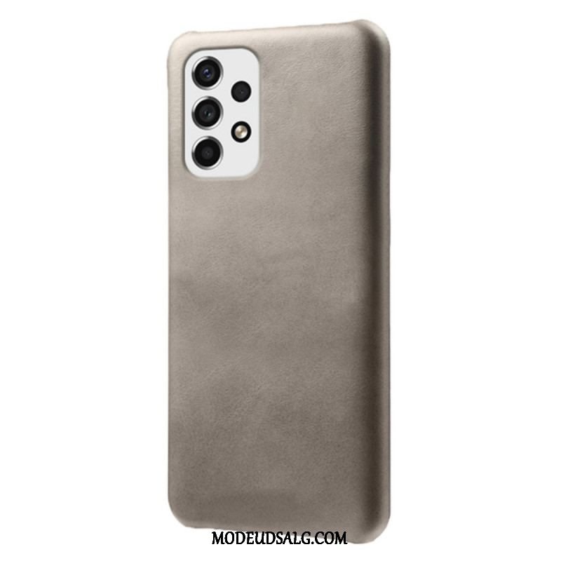 Cover Samsung Galaxy M53 5G Ksq Lædereffekt