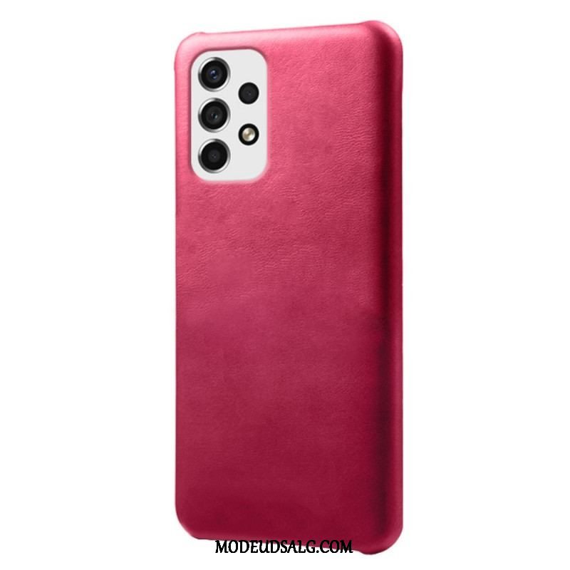 Cover Samsung Galaxy M53 5G Ksq Lædereffekt