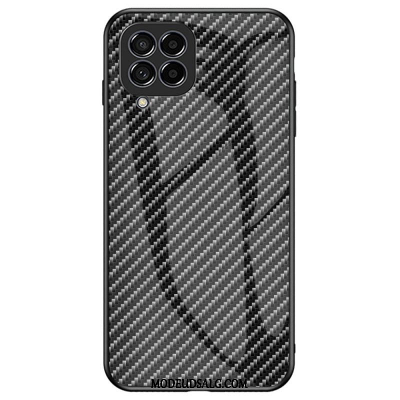 Cover Samsung Galaxy M53 5G Kulfiber Hærdet Glas