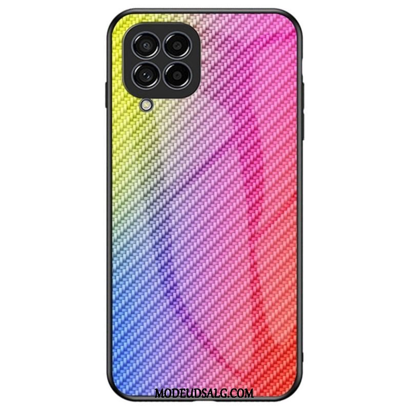 Cover Samsung Galaxy M53 5G Kulfiber Hærdet Glas