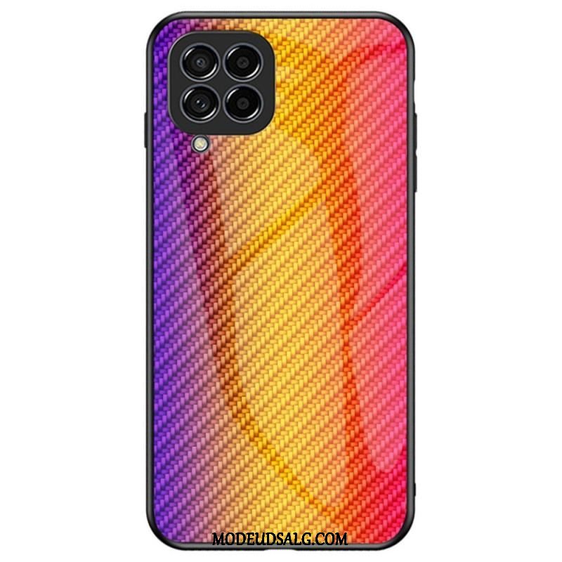 Cover Samsung Galaxy M53 5G Kulfiber Hærdet Glas