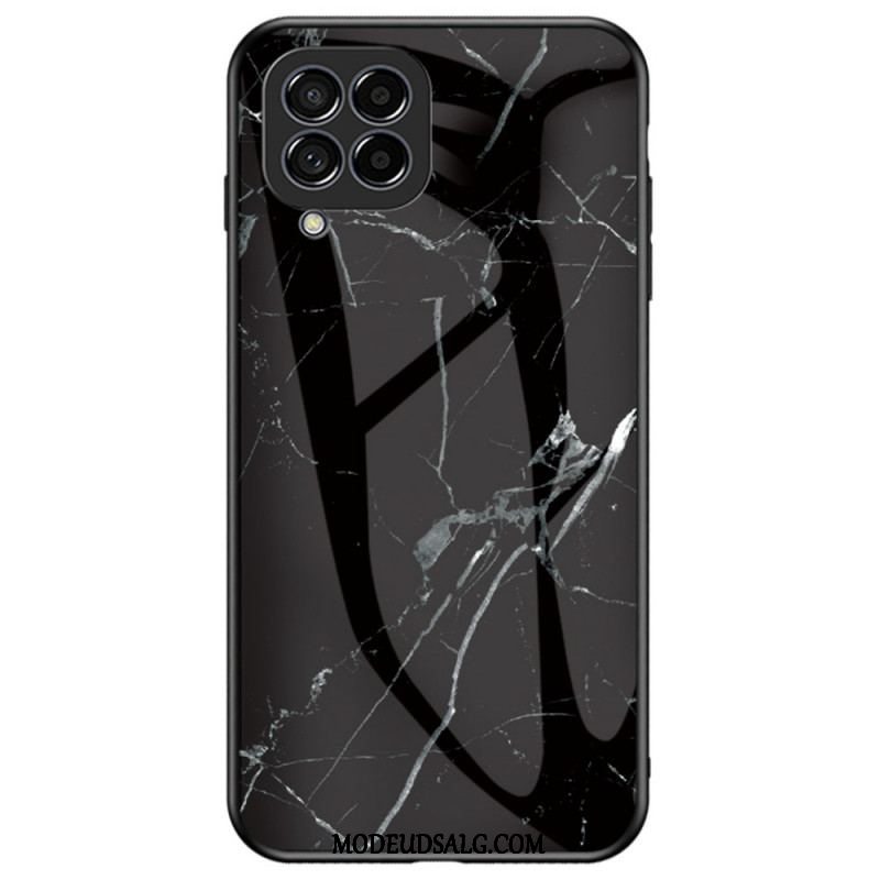 Cover Samsung Galaxy M53 5G Marmor Hærdet Glas