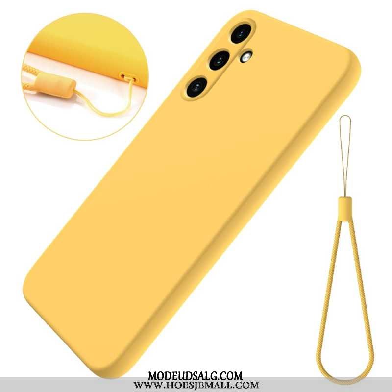 Cover Samsung Galaxy M55 5g Flydende Silikone Strop