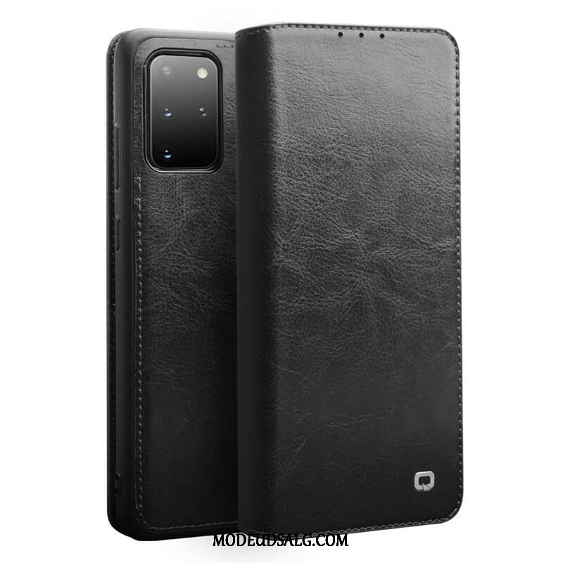 Cover Samsung Galaxy S20 Plus / S20 Plus 5G Flip Cover Qialino Ægte Læder