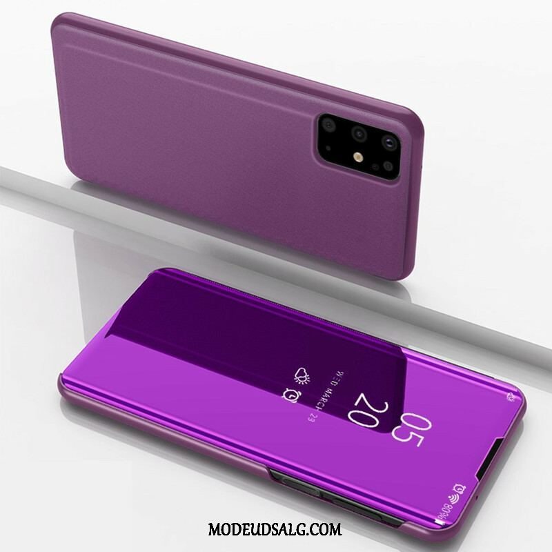 Cover Samsung Galaxy S20 Plus / S20 Plus 5G Spejl Og Kunstlæder