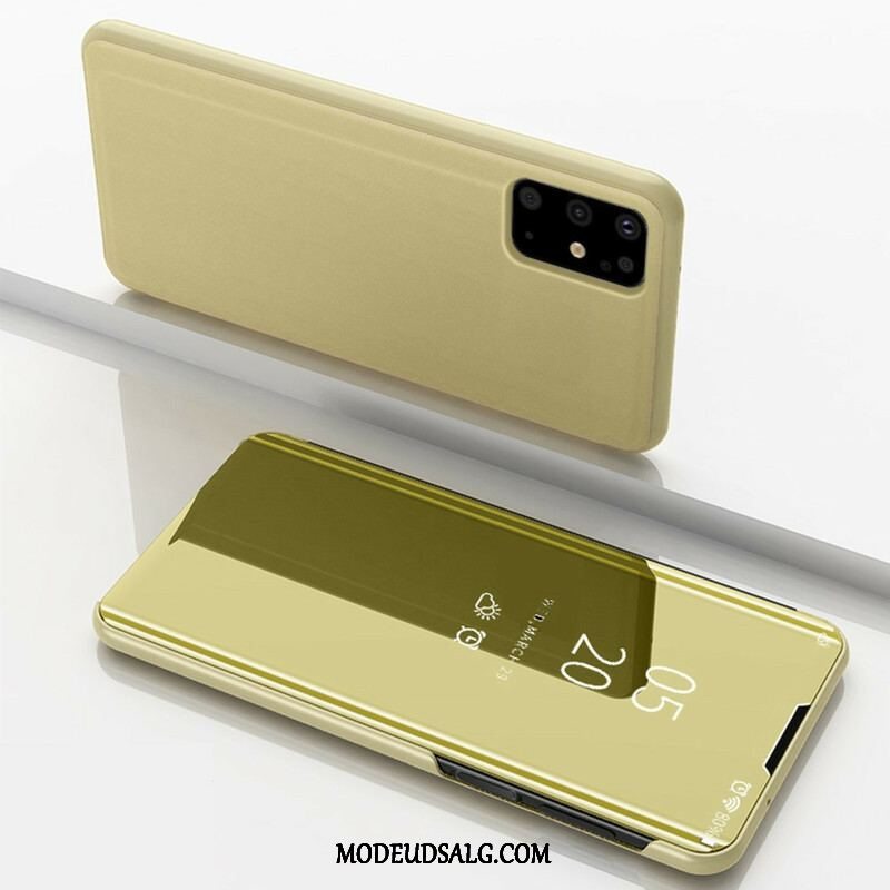 Cover Samsung Galaxy S20 Plus / S20 Plus 5G Spejl Og Kunstlæder