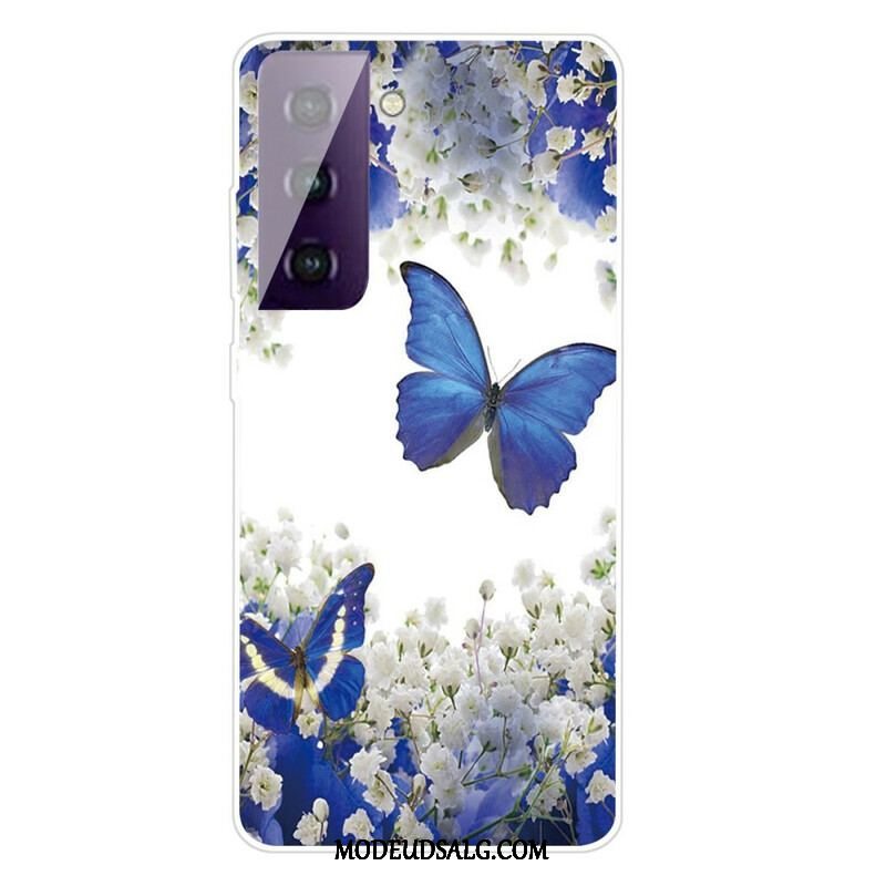 Cover Samsung Galaxy S21 5G Design Sommerfugle