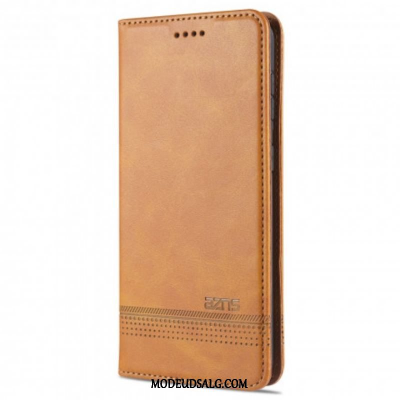 Cover Samsung Galaxy S21 5G Flip Cover Azns Læderstyling