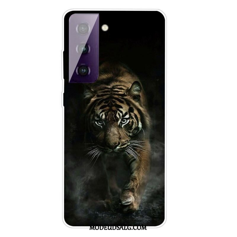 Cover Samsung Galaxy S21 FE Fleksibel Tiger