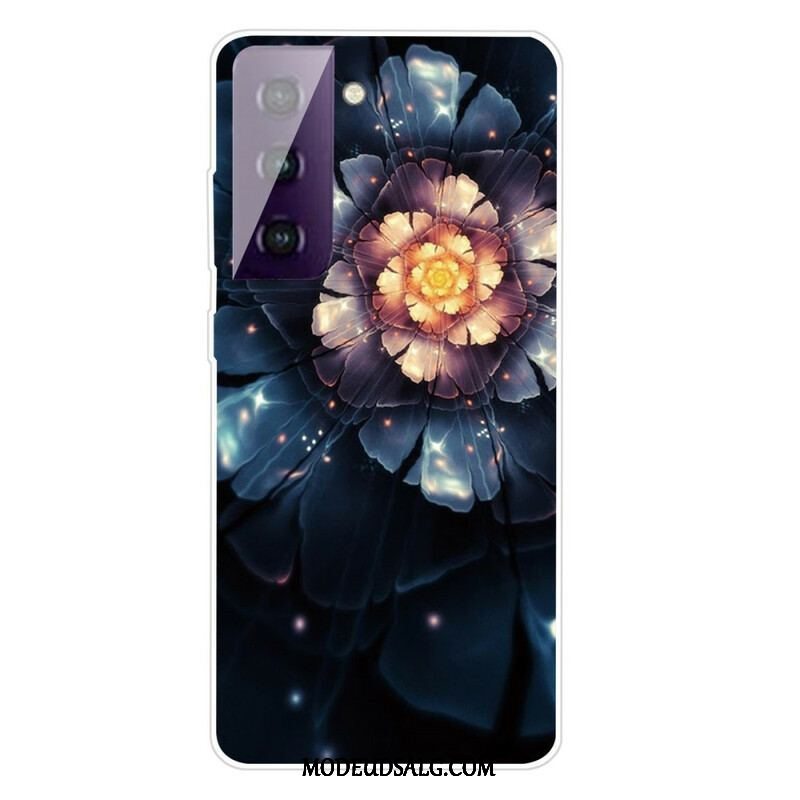 Cover Samsung Galaxy S21 FE Fleksible Blomster