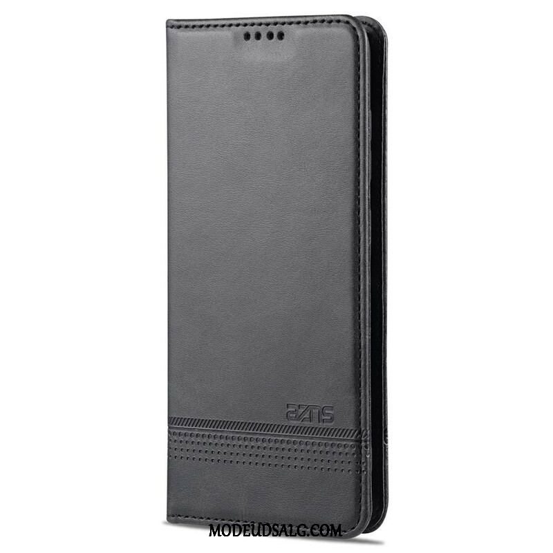 Cover Samsung Galaxy S21 FE Flip Cover Azns Læderstyling