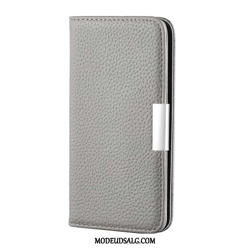 Cover Samsung Galaxy S21 FE Flip Cover Imiteret Læder Litchi Ultra Chic