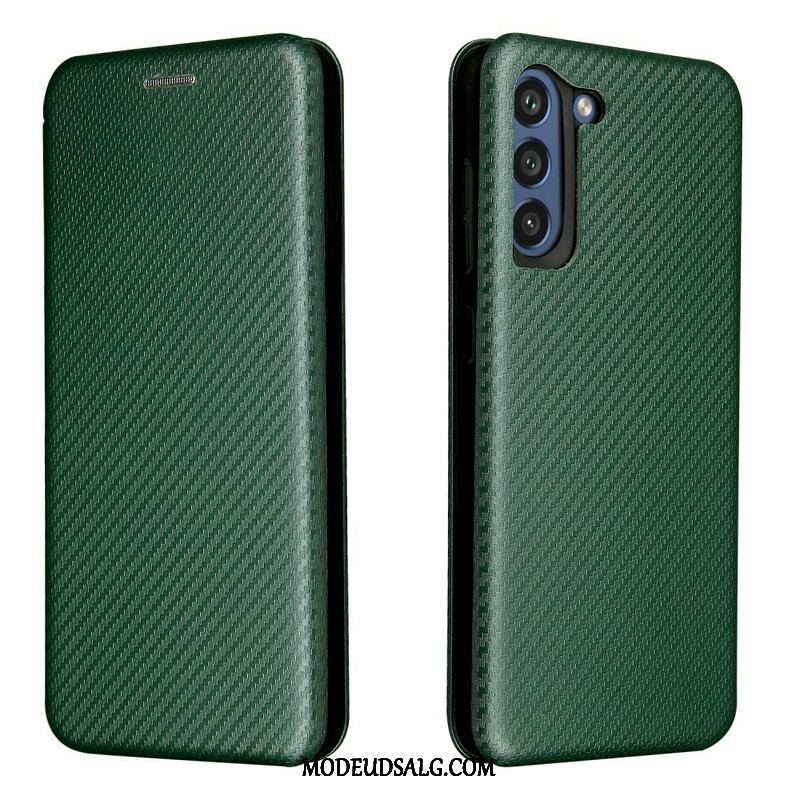 Cover Samsung Galaxy S21 FE Flip Cover Kulfiber