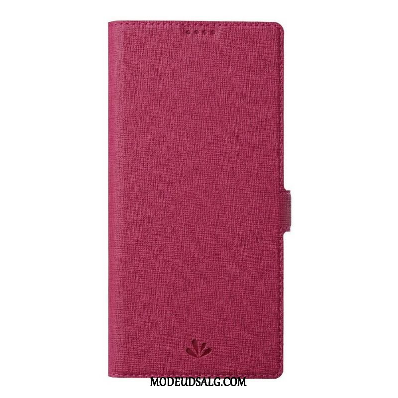 Cover Samsung Galaxy S21 FE Flip Cover Tekstureret