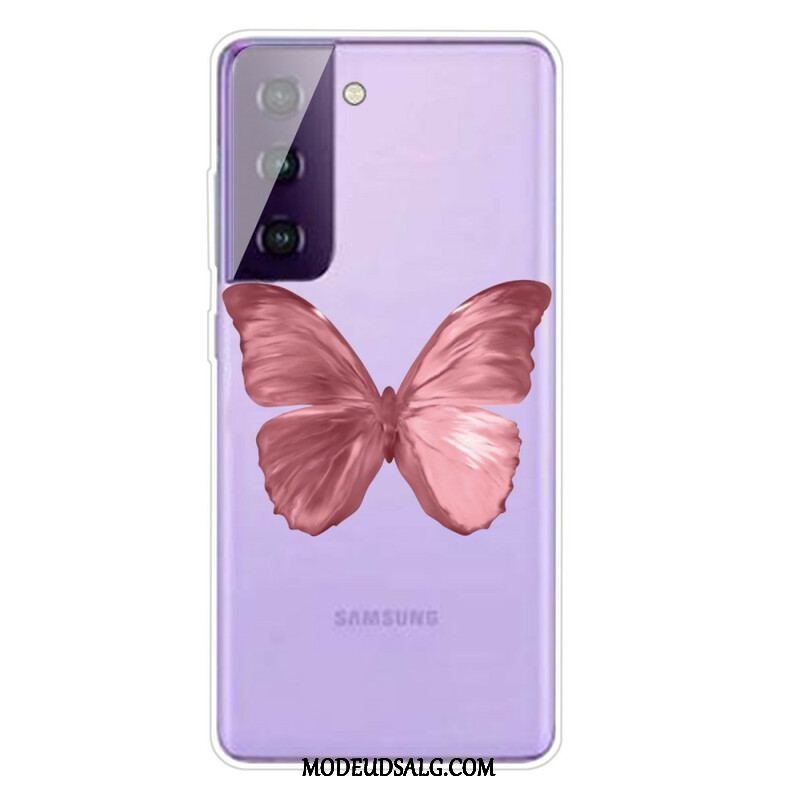 Cover Samsung Galaxy S21 FE Vilde Sommerfugle