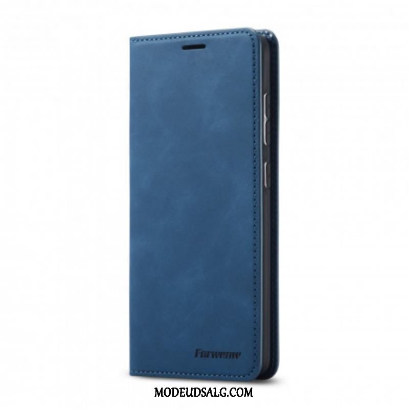 Cover Samsung Galaxy S21 Plus 5G Flip Cover Forwenw Lædereffekt