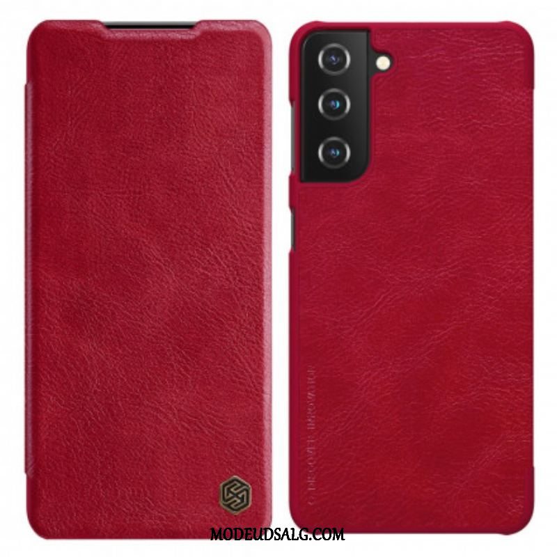 Cover Samsung Galaxy S21 Plus 5G Flip Cover Nillkin Qin-serien