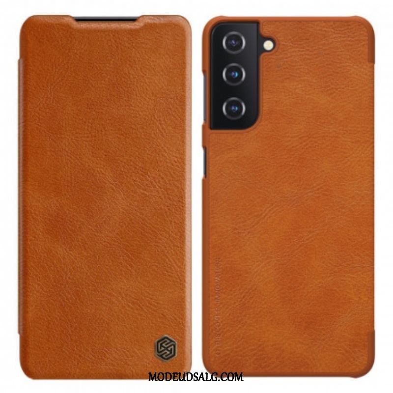 Cover Samsung Galaxy S21 Plus 5G Flip Cover Nillkin Qin-serien