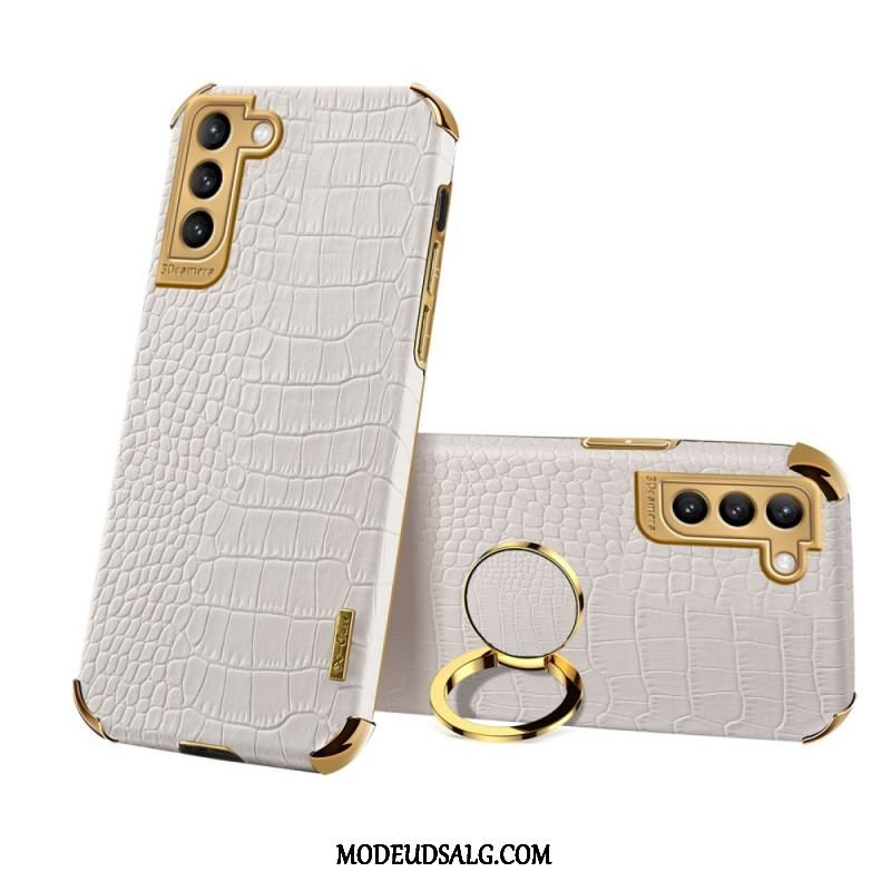 Cover Samsung Galaxy S21 Plus 5G X-case Krokodilleskindeffekt