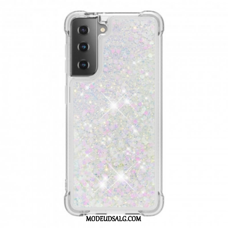 Cover Samsung Galaxy S21 Plus 5G Ønsker Pailletter