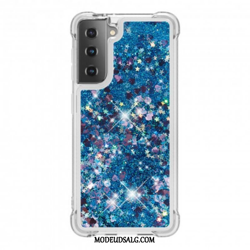 Cover Samsung Galaxy S21 Plus 5G Ønsker Pailletter