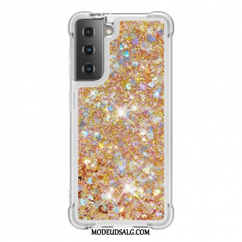 Cover Samsung Galaxy S21 Plus 5G Ønsker Pailletter